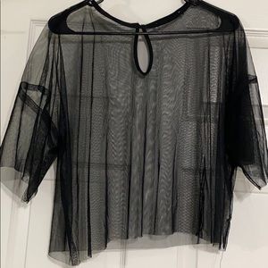 mesh Forever 21 Shirt